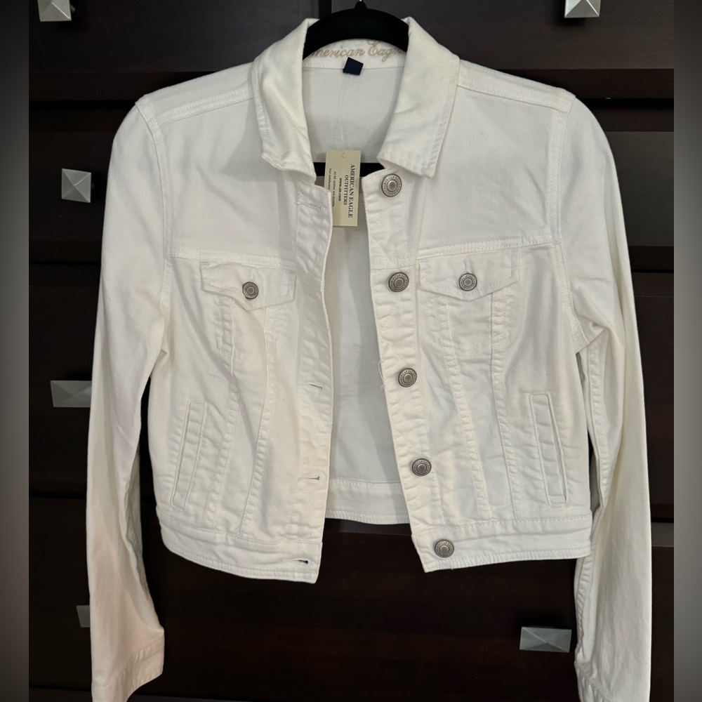 White Jean Jacket